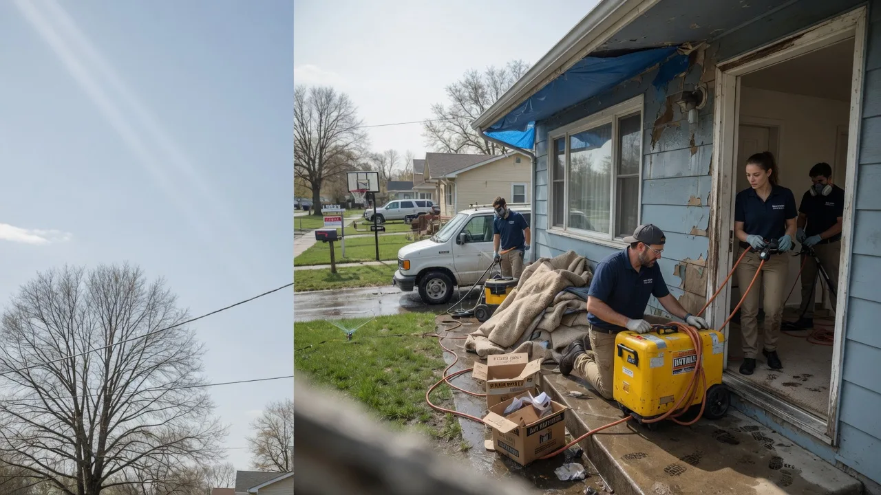Basement Flood Cleanup in Colstrip, MT near me